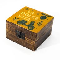 Kleine emaillierte Dose – La Dolce Vita