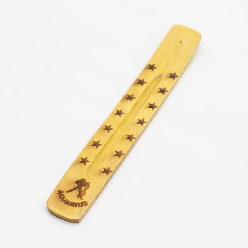 Räucherstäbchenhalter aus Mangoholz – Zodiac Designs