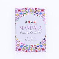 Mandala-Spiel- und Orakelkarten – Kaleidoskop-Symmetrie