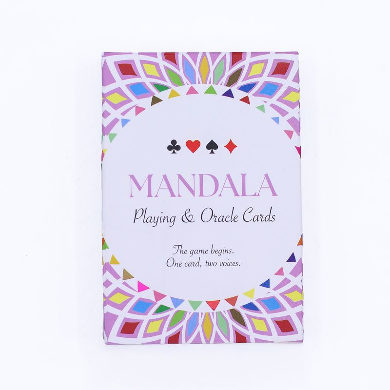 Mandala-Spiel- und Orakelkarten – Kaleidoskop-Symmetrie