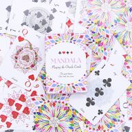 Mandala-Spiel- und Orakelkarten – Kaleidoskop-Symmetrie
