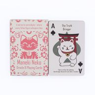 Glückskatzen-Spiel- und Orakelkarten – Maneki Neko Deck