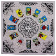 Tarot-Lesetuch - Baum des Lebens (75x75cm)