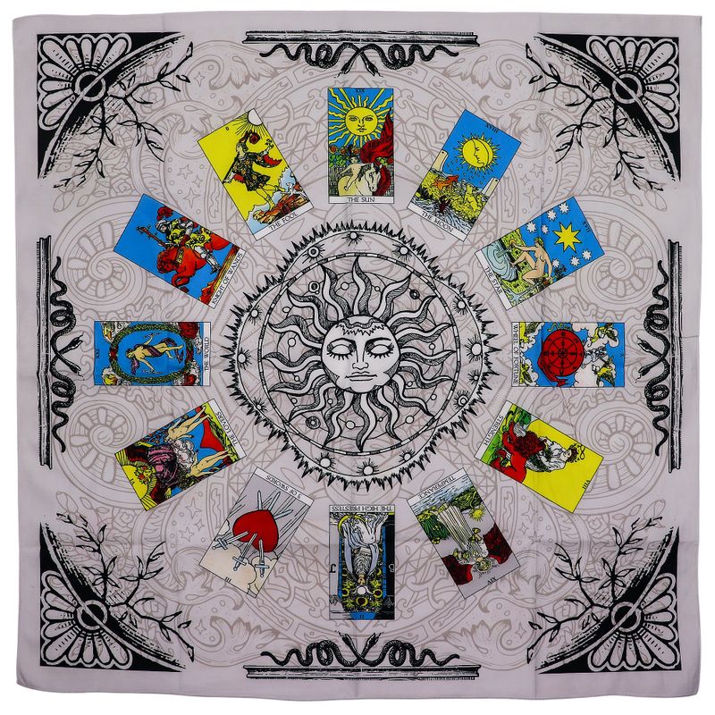 Tarot-Lesetuch - Baum des Lebens (75x75cm)