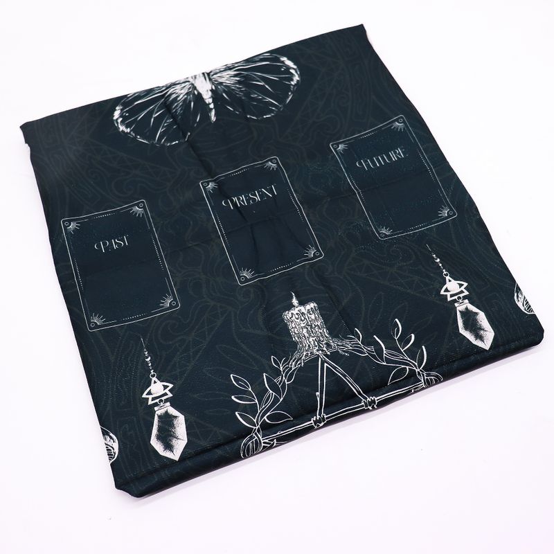Tarot-Lesetuch - Alte Hexe (75 x 75 cm)