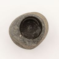 Naturstein dekorativer Mörser und Stößel – Medium (ca. 12 × 8 cm)