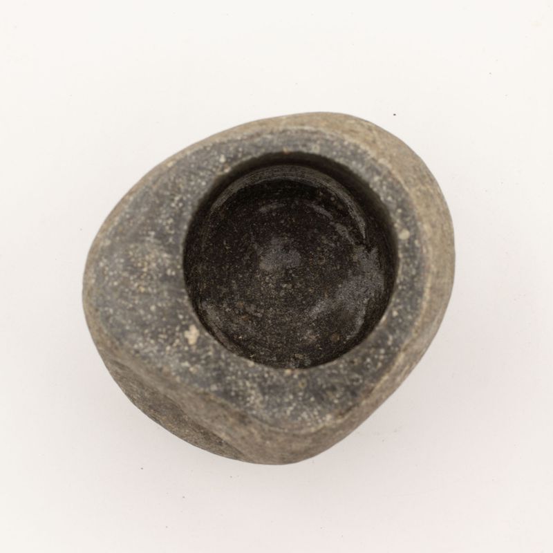Naturstein dekorativer Mörser und Stößel – Medium (ca. 12 × 8 cm)