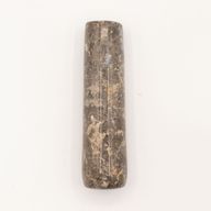 Dekorativer Pistill & Mörser aus natürlichem Flusssteinr-Groß (ca. 15 x 12 cm)
