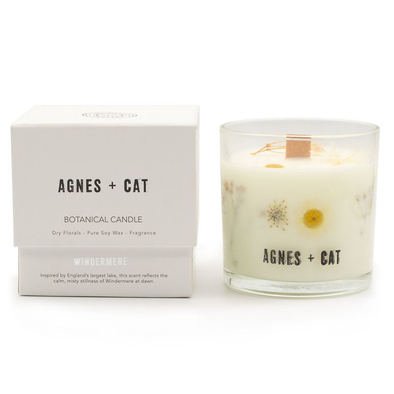Agnes & Cat Botanische Sojakerze – Stille Wasser von Windermere