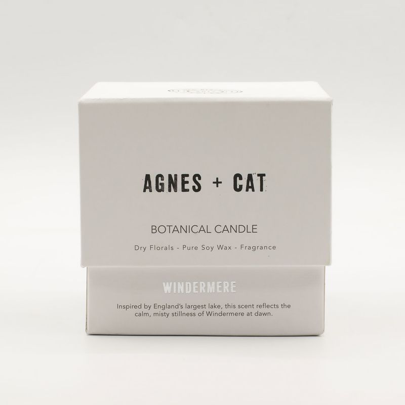 Agnes & Cat Botanische Sojakerze – Stille Wasser von Windermere