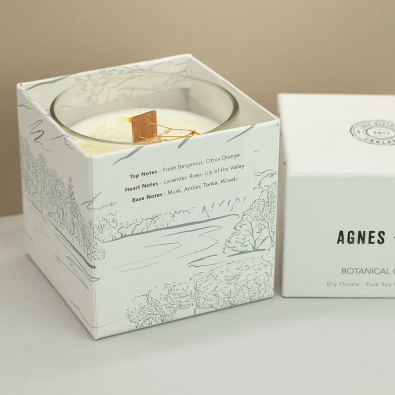 Agnes & Cat Botanische Sojakerze – Stille Wasser von Windermere