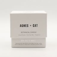 Agnes & Cat Botanische Sojakerze – Meersalz & Moos