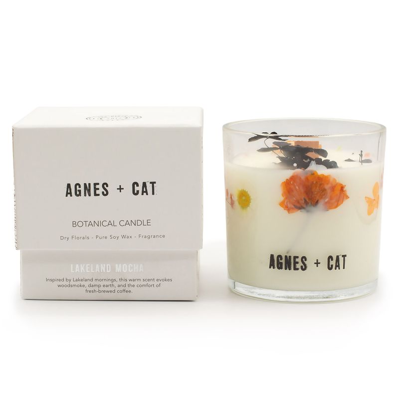 Agnes & Cat Botanische Sojakerze – Lakeland Mocha