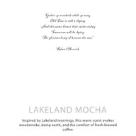 Agnes & Cat Botanische Sojakerze – Lakeland Mocha