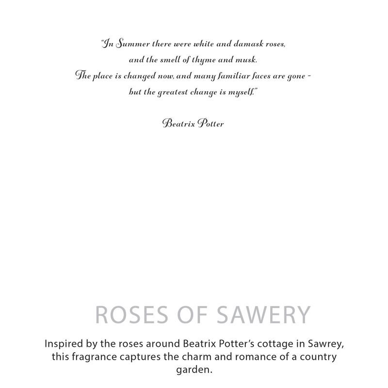 Agnes & Cat Botanische Sojakerze – Rosen von Sawrey