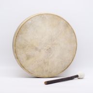Spirit of the Wolf – Sharman Trommel & Schlägel – stimmbar – 40 cm