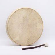 Spirit of the Bear – Schamanentrommel & -stock – stimmbar – 40 cm