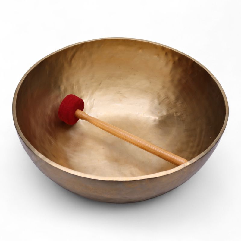 Gravierte, große, vibrationsaktive Standschale – 50 x 20 cm – 10,7 kg