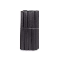 15 mm x 15 cm Bündel – (ca. 20) – Schwarze Fettfaserblätter