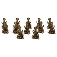 Miniaturgötter aus Messing – Lakshmi (11 g) – 30 mm