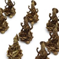 Miniaturgötter aus Messing – Lakshmi (11 g) – 30 mm