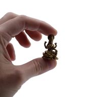 Miniaturgötter aus Messing – Lakshmi (11 g) – 30 mm