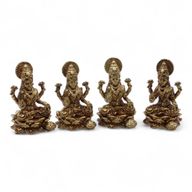 Miniaturgötter aus Messing – Lakshmi (52 g) – 49 mm
