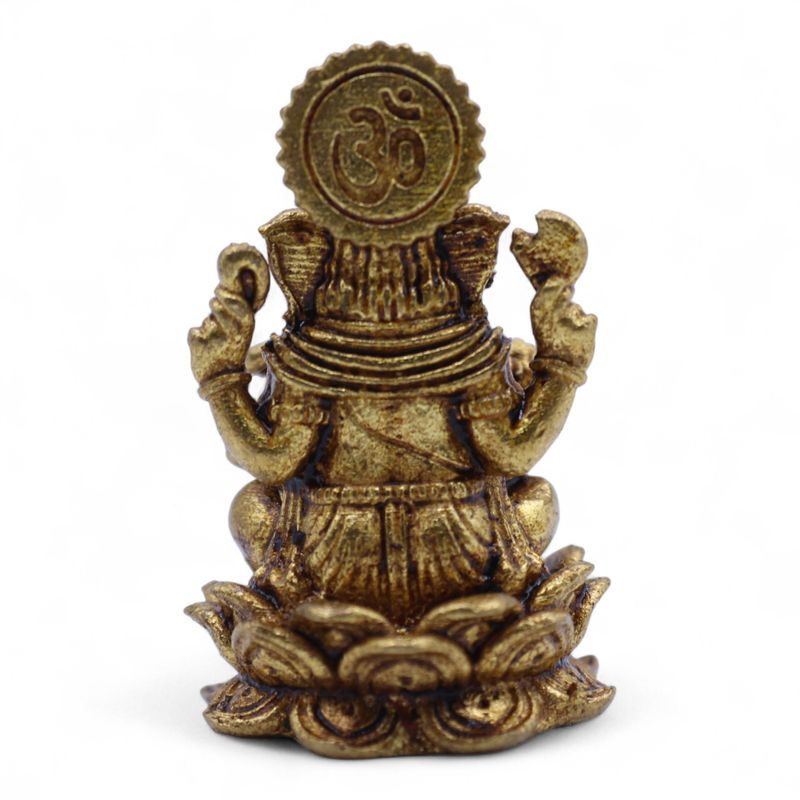 Miniatur-Götterfiguren aus Messing – Ganesha (12 g) – 30 mm