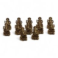 Miniatur-Götterfiguren aus Messing – Ganesha (12 g) – 30 mm