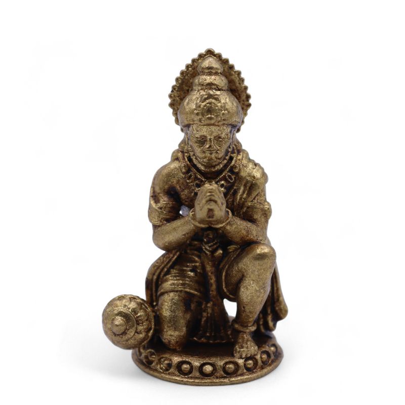 Miniaturgötter aus Messing – Hanuman (30 g) – 36 mm