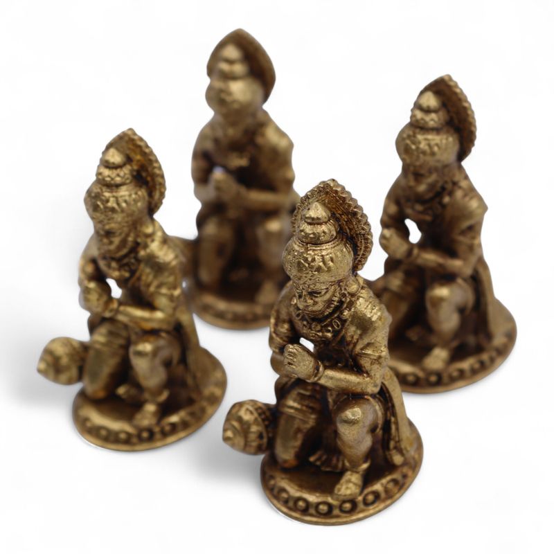 Miniaturgötter aus Messing – Hanuman (30 g) – 36 mm
