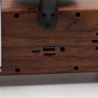 Retro-Mini-Doppel-Grammophon-Lautsprecher – Bluetooth – 2 x 5,4 Watt