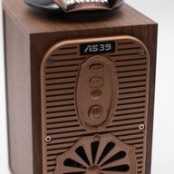 Retro-Grammophon-Lautsprecher (extra laut) – Bluetooth – 8 Watt