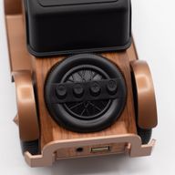 Klassischer Oldtimer-Lautsprecher und Handyhalterung – Bluetooth – 5 Watt