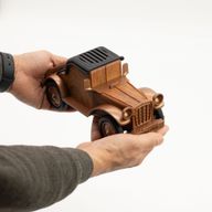 Klassischer Oldtimer-Lautsprecher und Handyhalterung – Bluetooth – 5 Watt