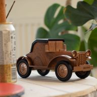 Klassischer Oldtimer-Lautsprecher und Handyhalterung – Bluetooth – 5 Watt