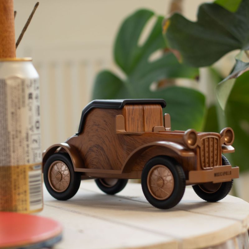 Klassischer Oldtimer-Lautsprecher und Handyhalterung – Bluetooth – 5 Watt