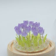 Floral Glow Gartenkuppel – 20 Tulpen – LED-USB