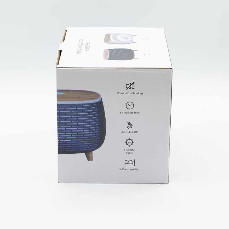 Aromatherapie Futuristisches geripptes Design – USB – Farbwechsel – Fernbedienung
