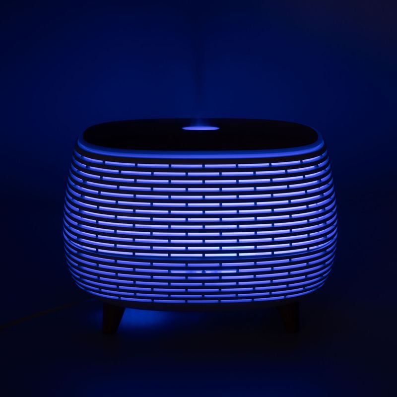 Aromatherapie Futuristisches geripptes Design – USB – Farbwechsel – Fernbedienung