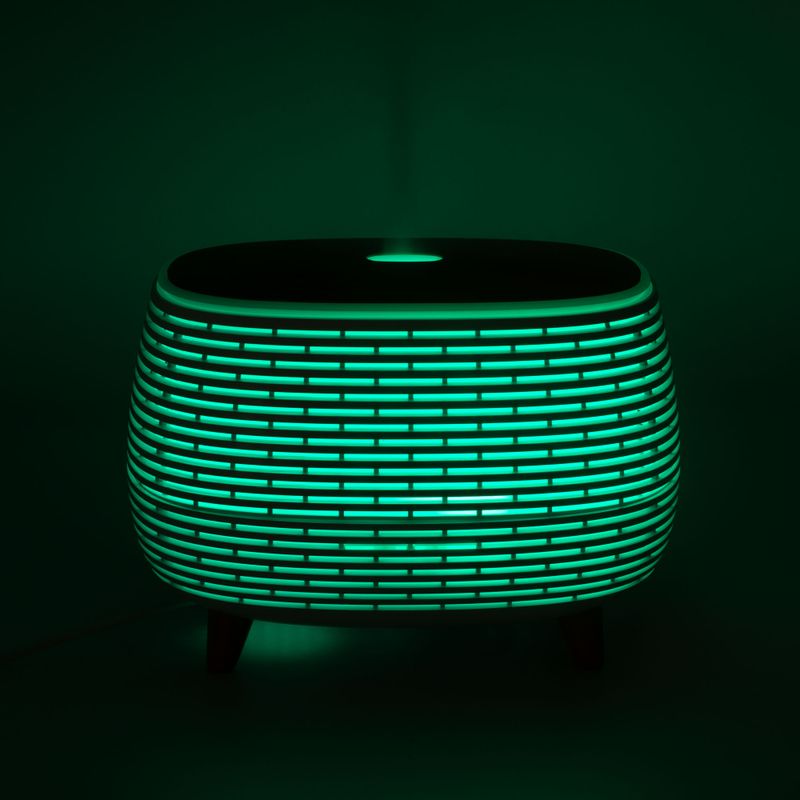 Aromatherapie Futuristisches geripptes Design – USB – Farbwechsel – Fernbedienung