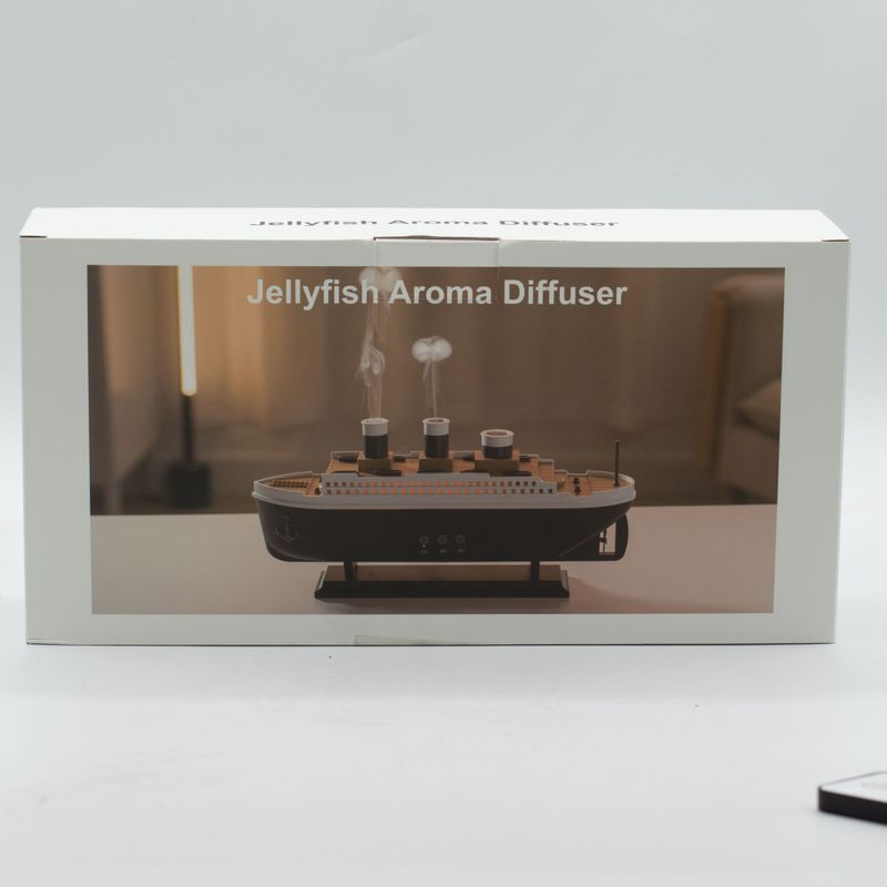 Titanic-Schiffsmodell – Puff-Effekt – USB – Farbwechsel – Fernbedienung