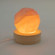 6 cm runder Holz-USB-LED-Ständer - Kühlweiß / Warmweiß / Tageslichtweiß