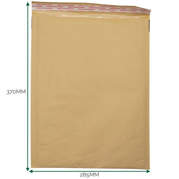 Gepolsterter Kraftpapier-Luftpolsterumschlag (285x370+40mm)