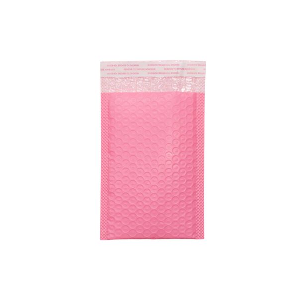 Rosa Poly-Luftpolsterumschlag (130x180+40mm)