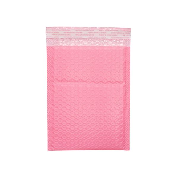 Rosa Poly-Luftpolsterumschlag (180x230+40mm)