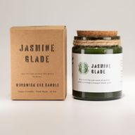 Woodwick Soja-Kerze - Jasmin-Lichtung