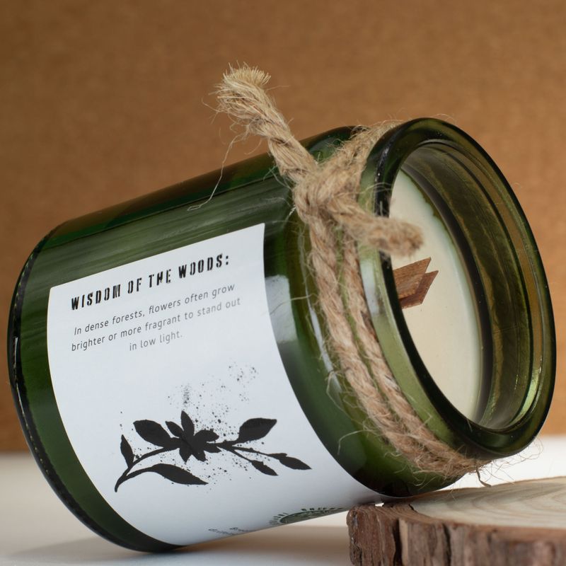 Woodwick Soja-Kerze - Jasmin-Lichtung