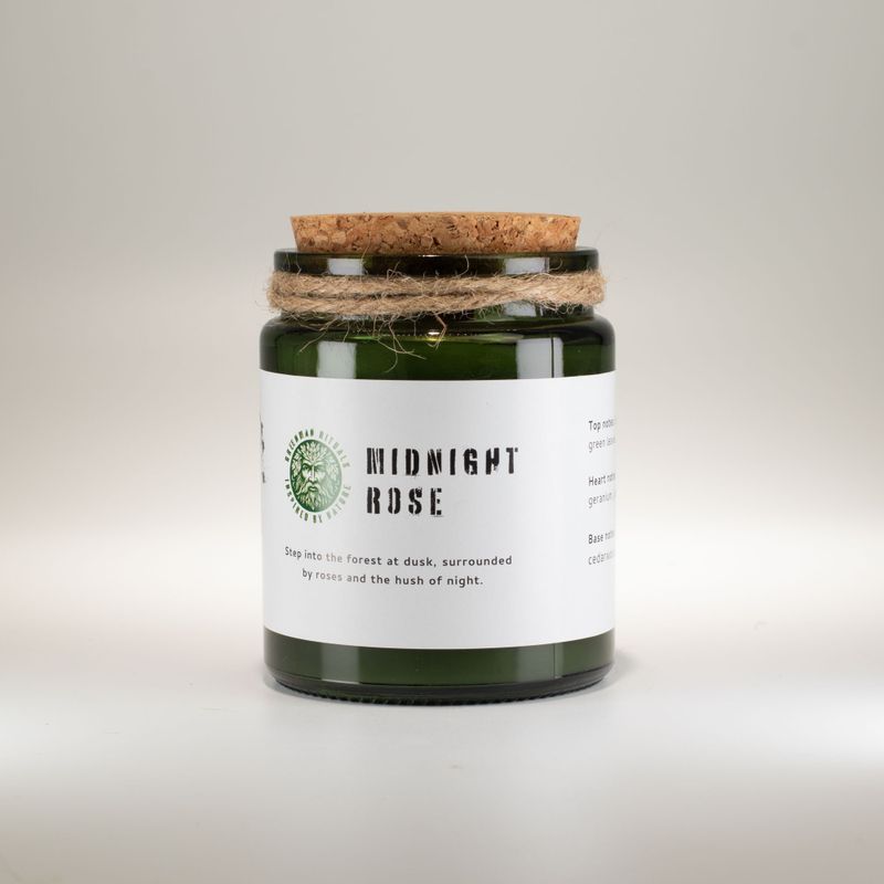 Woodwick Soja-Kerze - Midnight Rose