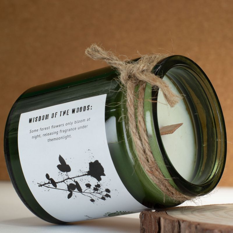 Woodwick Soja-Kerze - Midnight Rose